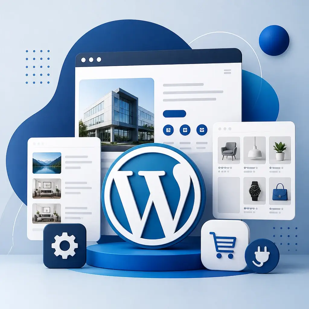 طراحی سایت حرفه‌ای با WordPress و WooCommerce